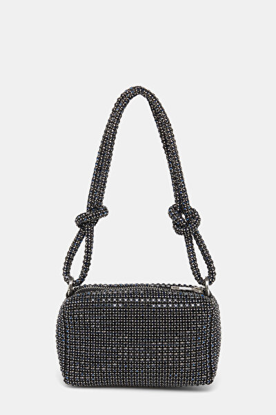 NAVY BLUE TEXTURED BAG 3
