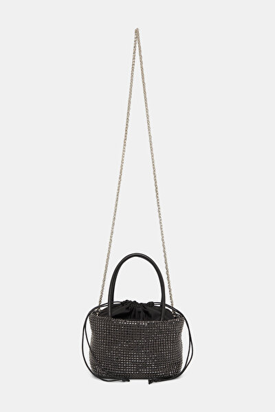 BLACK TEXTURED BAG 3