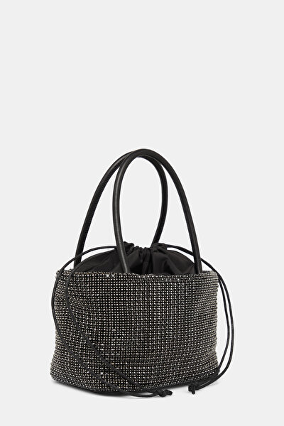 BLACK TEXTURED BAG 4