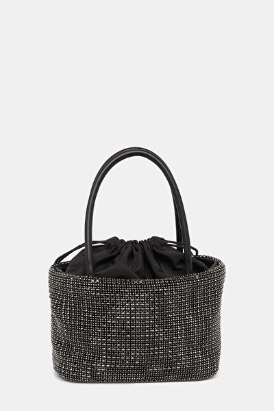 BLACK TEXTURED BAG 5