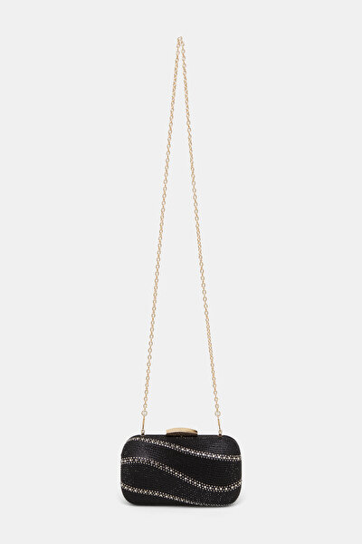 BLACK TEXTURED BAG 3