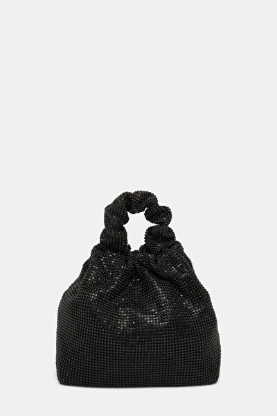 BLACK TEXTURED BAG 5