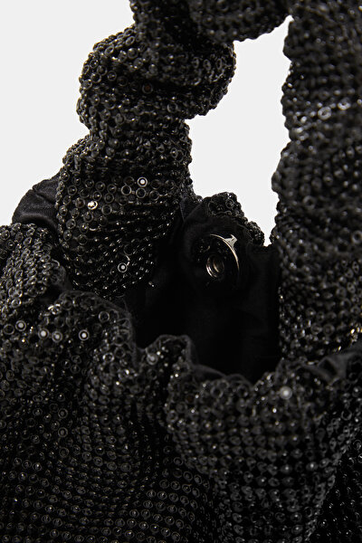 BLACK TEXTURED BAG 8