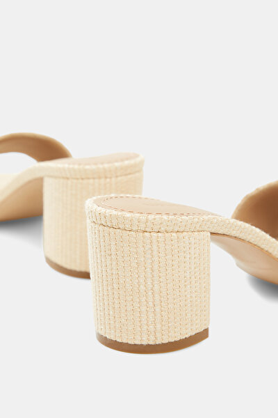 NATURAL LEATHER SLIPPER 5