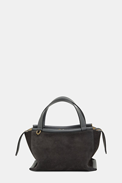 ANTHRACITE LEATHER BAG 4