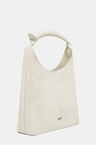 ECRU SUEDE BAG 3