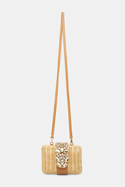 NATURAL JEWELLED BAG 3