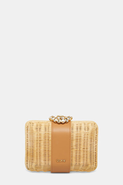 NATURAL JEWELLED BAG 5