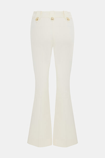 BEYAZ BOL PAÇA PANTOLON JEAN PANTOLON 8