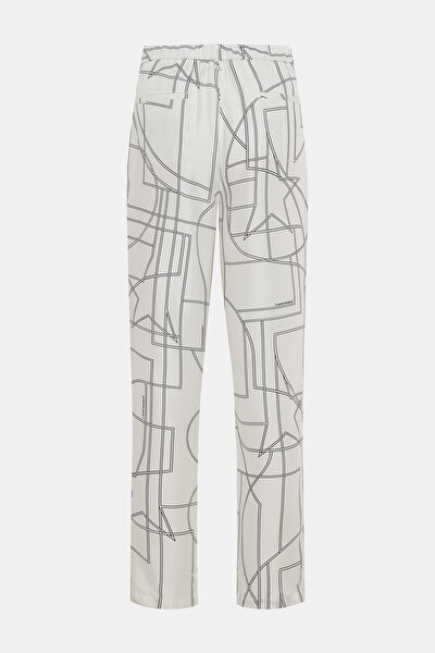 BLACK WIDE LEG TROUSERS 5