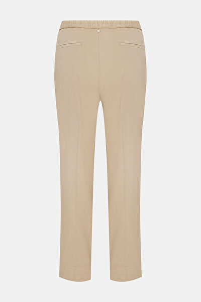 MAROON WIDE LEG TROUSERS 5
