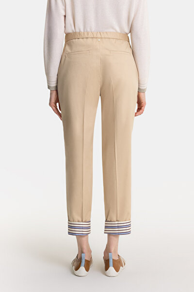 MAROON WIDE LEG TROUSERS 3