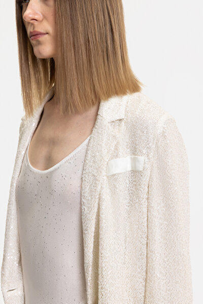 ECRU SHAWL COLLAR JACKET 4