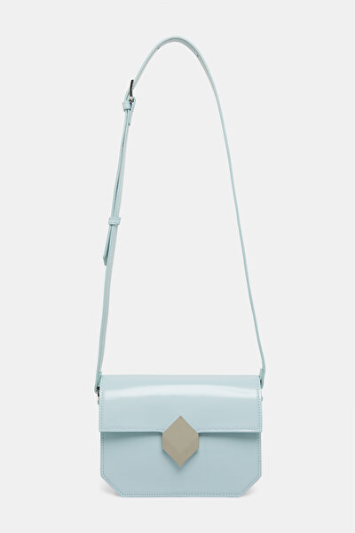 BLUE LEATHER BAG 3