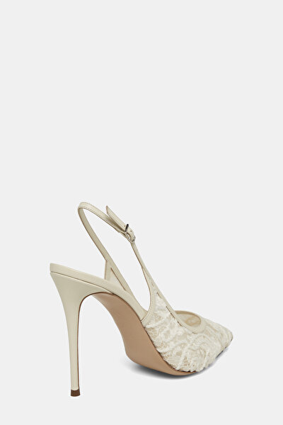 ECRU LEATHER SHOE 3