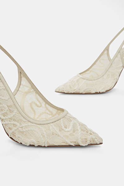 ECRU LEATHER SHOE 4