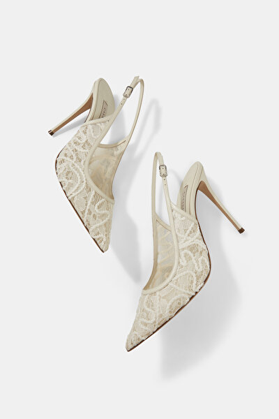 ECRU LEATHER SHOE 5