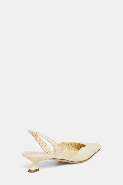 ECRU LEATHER SHOE 3