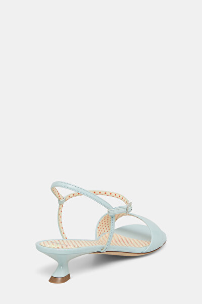 BLUE LEATHER SHOE 5