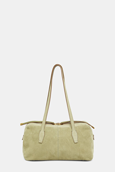 GREEN SUEDE BAG 3