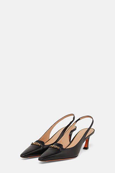 BLACK LEATHER SHOE 3