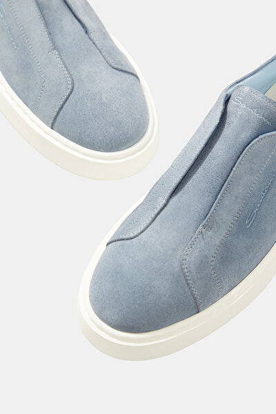 INDIGO SUEDE SHOE 4