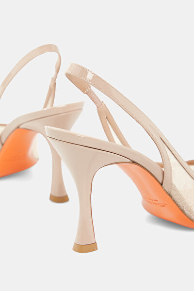 BEIGE LEATHER SHOE 5