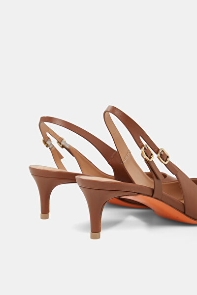TAN LEATHER SHOE 5