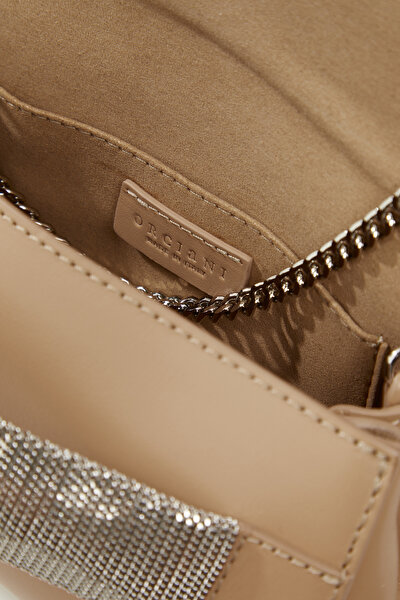 CAMEL LEATHER BAG 8