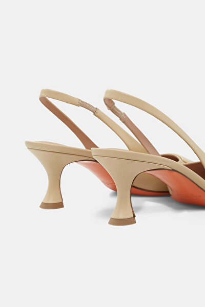 ECRU LEATHER SHOE 5