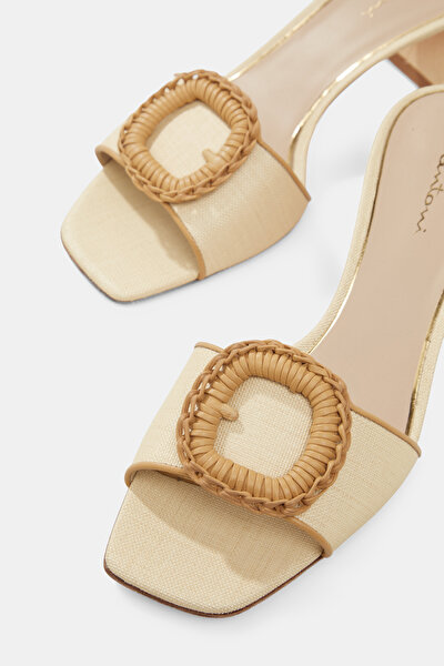 NATURAL LEATHER SLIPPER 4