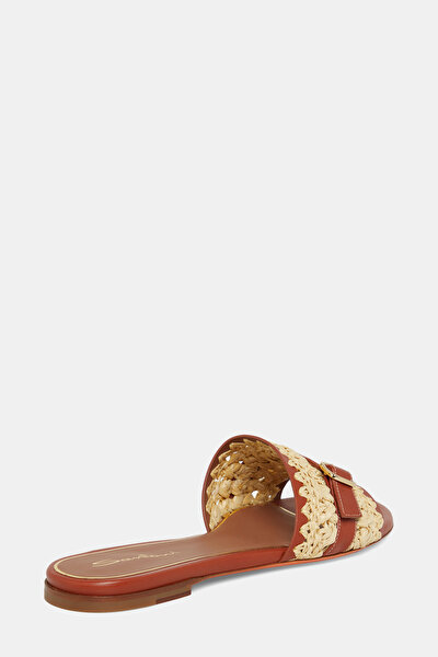 NATURAL LEATHER SLIPPER 3