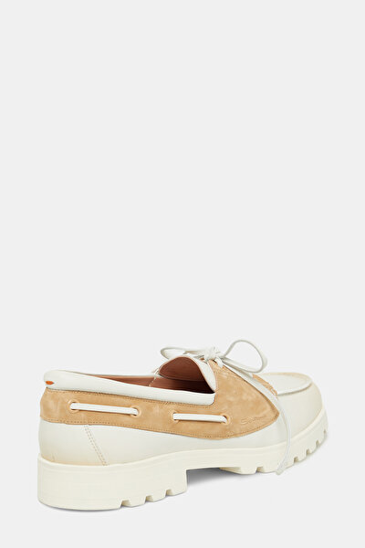 BEIGE LEATHER SHOE 3