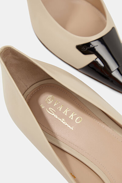 BLACK LEATHER SHOE 8