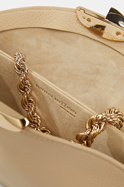 ECRU LEATHER BAG 8