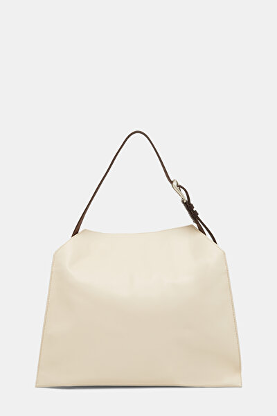 ECRU LEATHER BAG 4