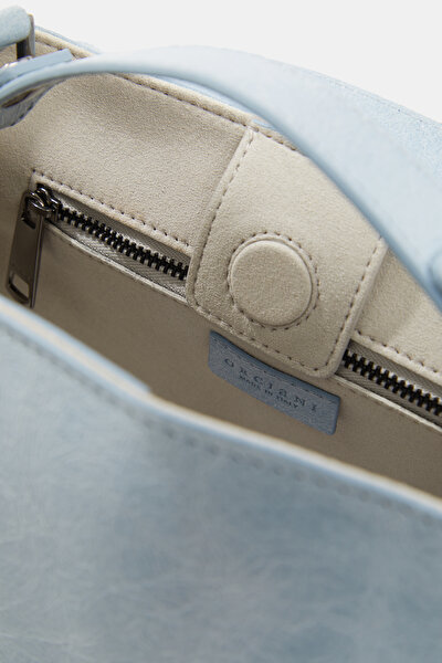 BLUE LEATHER BAG 9