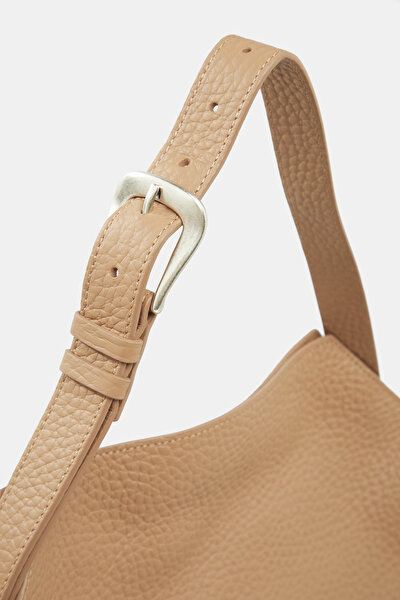 CAMEL LEATHER BAG 8