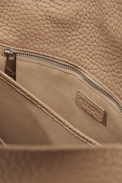 CAMEL LEATHER BAG 10