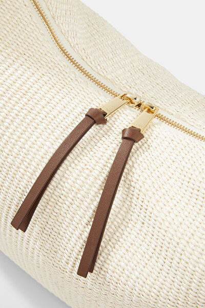 ECRU LEATHER BAG 5