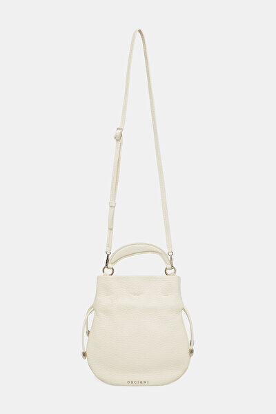 ECRU LEATHER BAG 3
