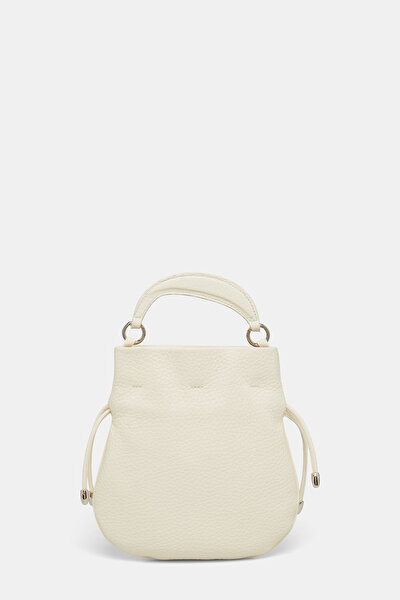 ECRU LEATHER BAG 5