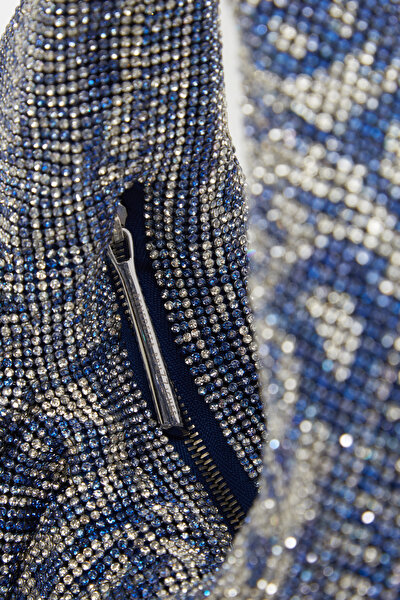 SILVER JEWELLED BAG 8