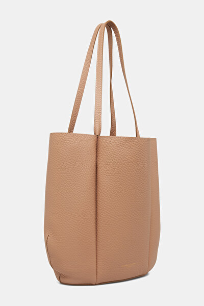 CAMEL LEATHER BAG 3
