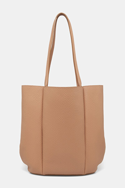 CAMEL LEATHER BAG 4