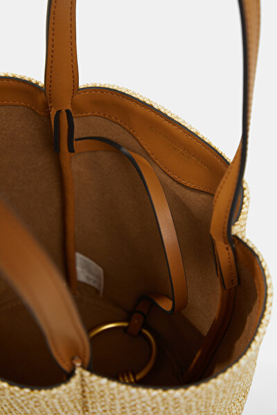TAN LEATHER BAG 5