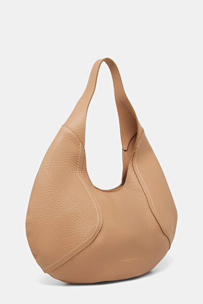 CAMEL LEATHER BAG 4