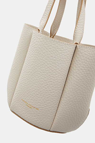 ECRU LEATHER BAG 5