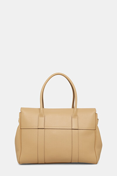 ECRU LEATHER BAG 3