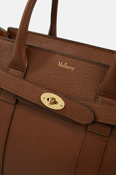 BROWN LEATHER BAG 5
